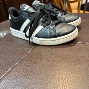 Adidas Black and White Sneakers